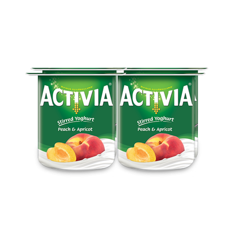 Activia Stirred Peach & Apricot Full...