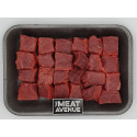 Beef Cubes Striploin 500 gm