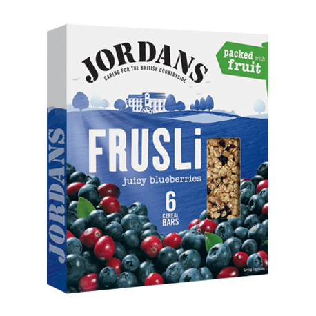 Jordans Frusli Juicy Blueberries...