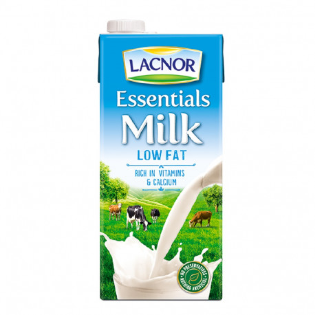 Lacnor Long Life Milk Low Fat 1L