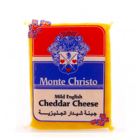 Monte Christo Natural Cheddar Colored Cheese 200g