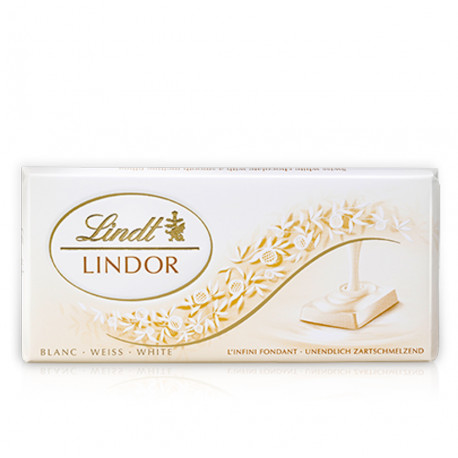Lindt Lindor White Chocolate 100g