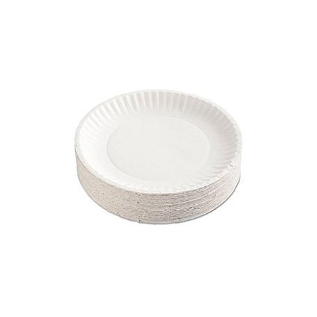 Hotpack Paper Plates 9 Inch 100 Pieces