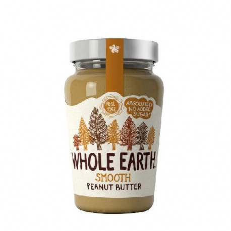 Whole Earth Smooth Peanut Butter 340G