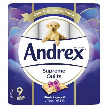 Andrex Gorgeous 9 Supreme Quilts...