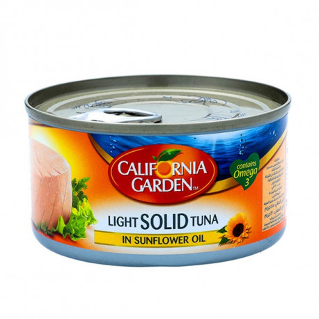 California Garden White Solid Tuna in...