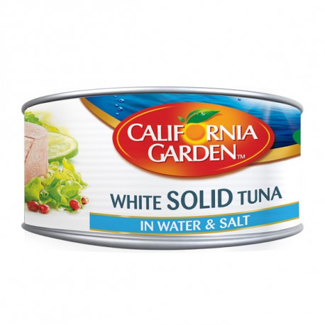California Garden White Solid Tuna in...