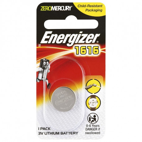 Energizer Lithium Coin Battery 1616