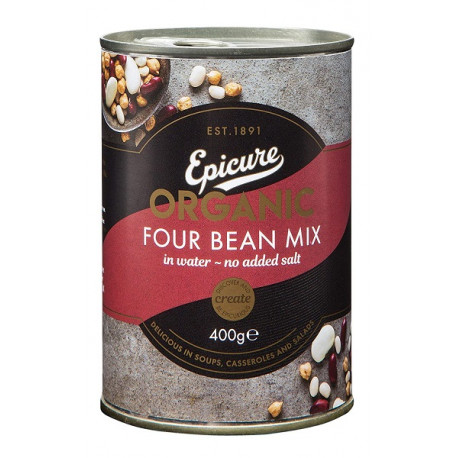Epicure Organic Four Bean Mix in...