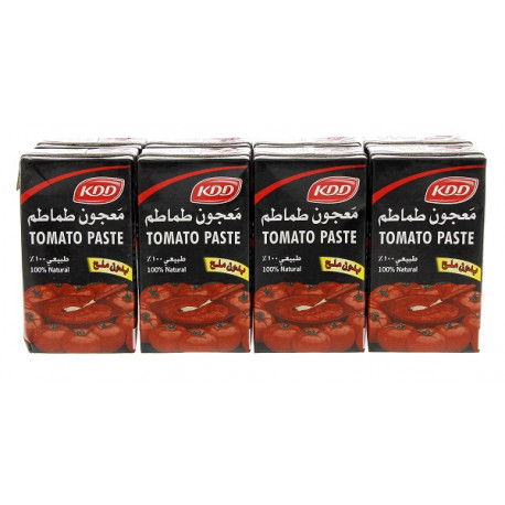 KDD Tomato Paste 8 x 135G
