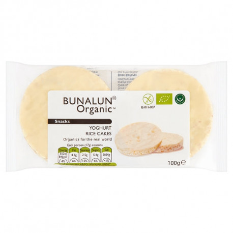 Bunalun Organic Yoghurt Rice Cakes 100G
