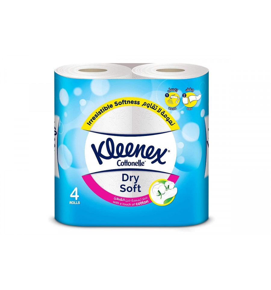 Kleenex Toilet Tissue 4 roll from SuperMart.ae