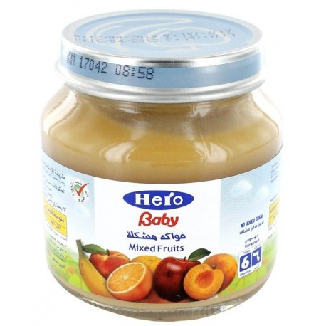 Hero Baby Food Mixed Fruits 130g