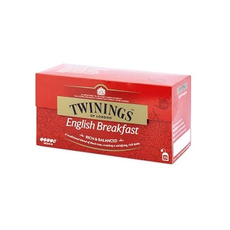 Twinings English Breakfast Teabags 25x2g