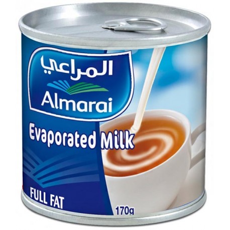Almarai Evaporated Milk Full Fat 170g